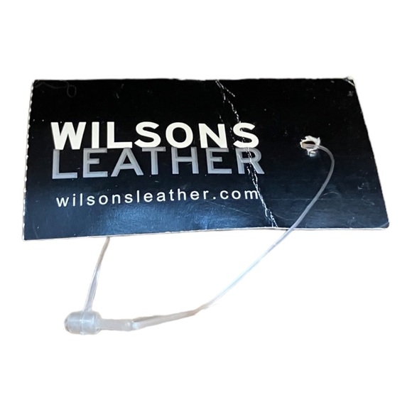 Wilson's Leather Faux Reptile Handbag Tote Large Brown - Picture 7 of 9